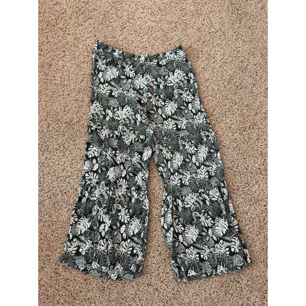 Robert Lewis Wide Leg Aloha Print Lightweight Summer Pants Size XL